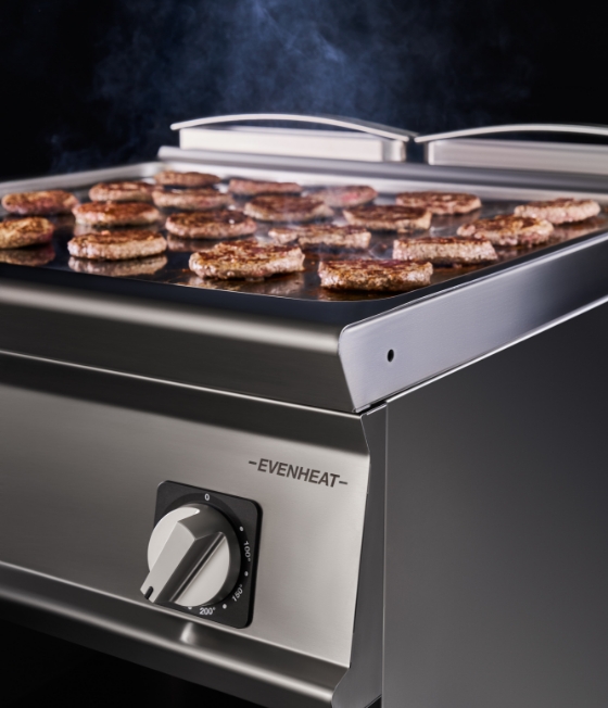 EVENHEAT Tecnoinox piastra con burger